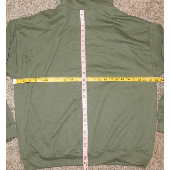NWT 9/11 Memorial Never Forget Green Pullover Hoodie Men's XL - Picture 5 of 5